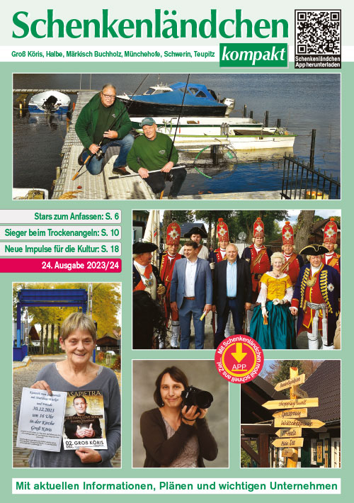 Cover der aktuellen Ausgabe der Jahresbroschüre „Schenkenländchen kompakt“
